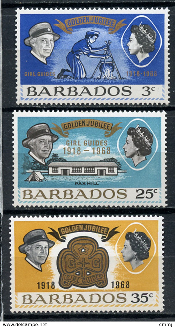 1968 - BARBADOS - Mi. Nr. 274/276 - NH - (CW4755.3) - Barbados (...-1966)