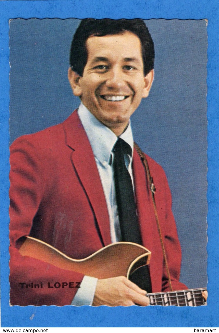 MILLIAT FRERES  COLLECTION PHOTOS VEDETTES  Trini LOPEZ - Advertising