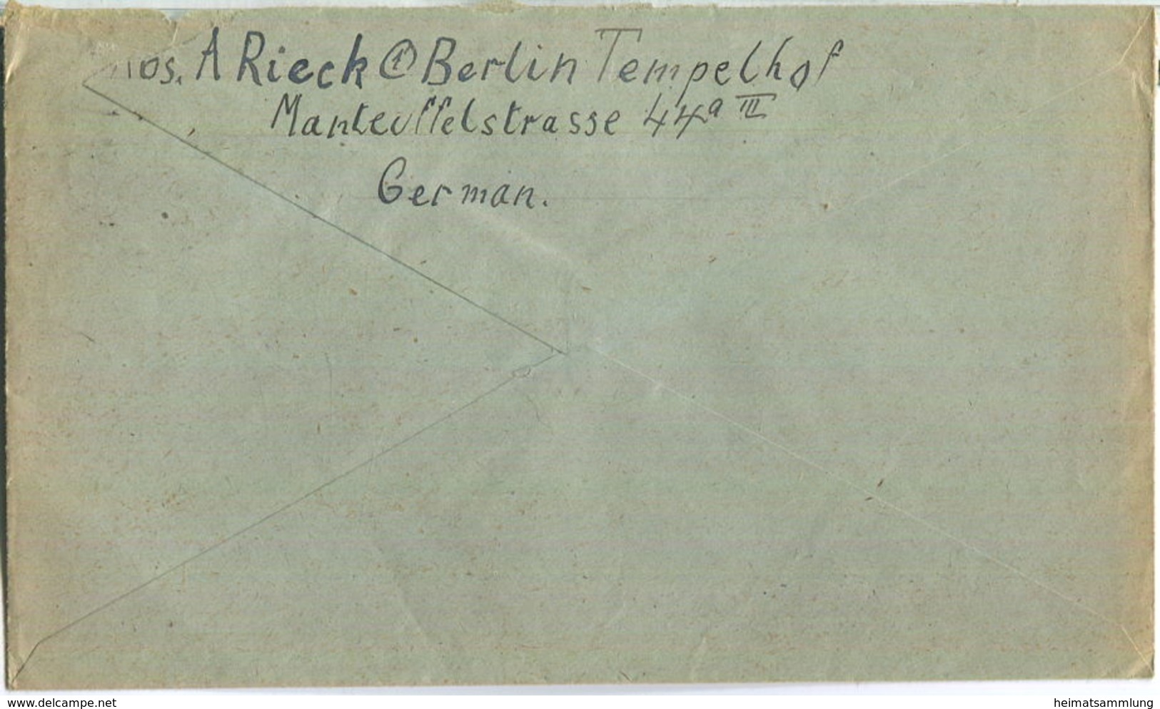 Brief Berlin - 24 Pf. Schwarzaufdruck - Am 01.Februar 1949 Nach Hamburg - Briefe U. Dokumente