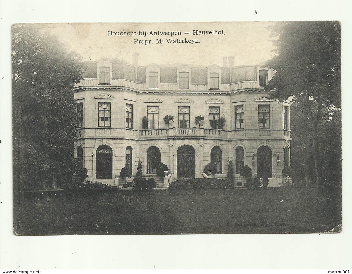 Bouchout Bij Antwerpen -Heuvelhof 1914 - Boechout