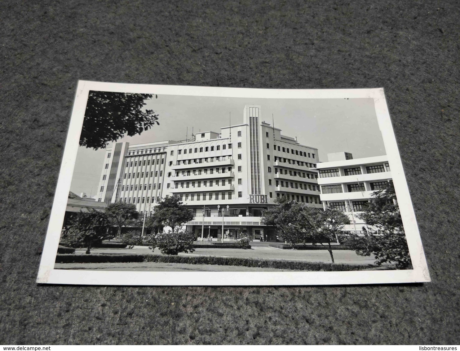 ANTIQUE PHOTO  POSTCARD LOURENÇO MARQUES MAPUTO EDIFICIO RUBI UNUSED - Mozambico