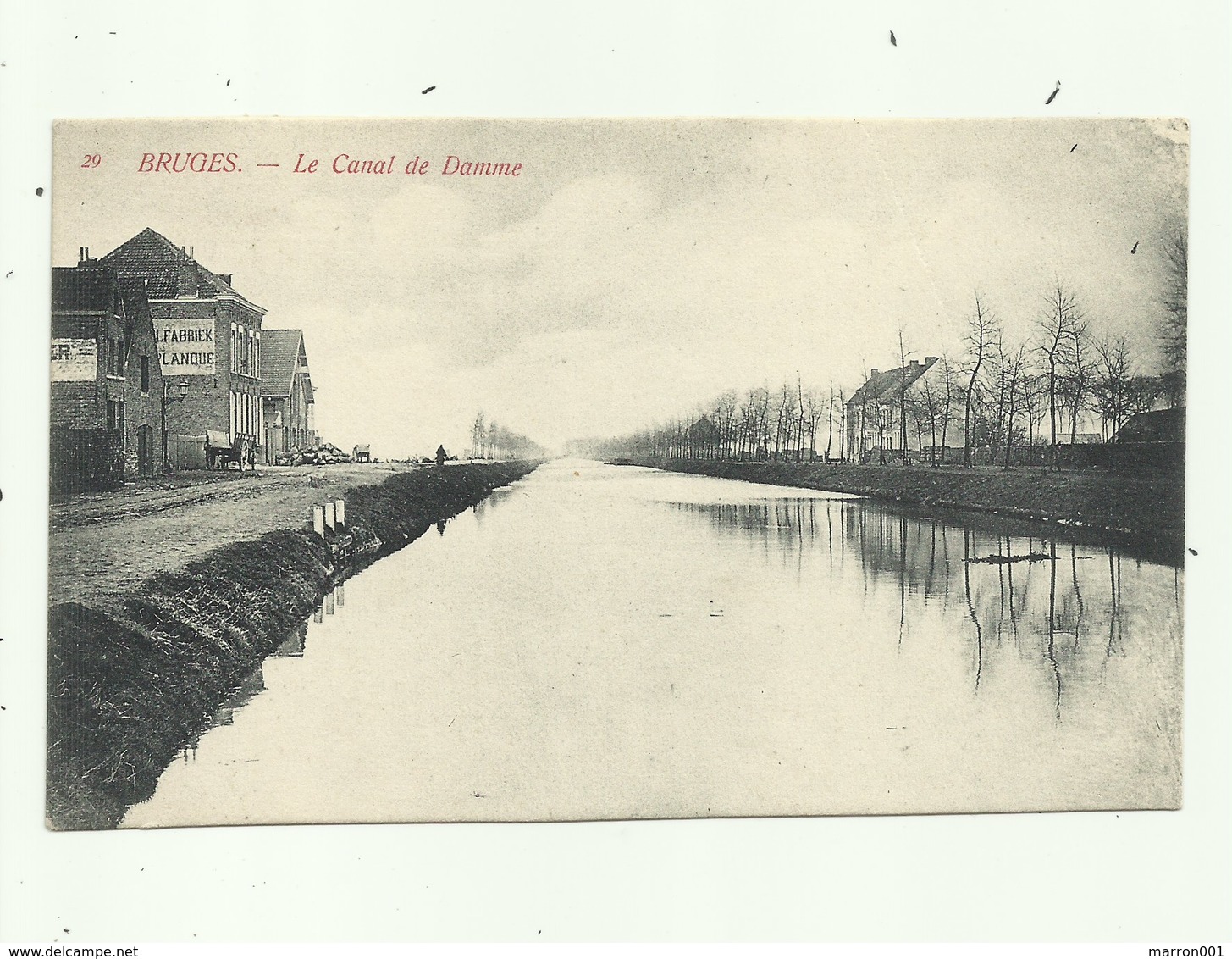 Bruges - Le Canal De Damme, Uitg Th Van Den Heuvel - Brugge