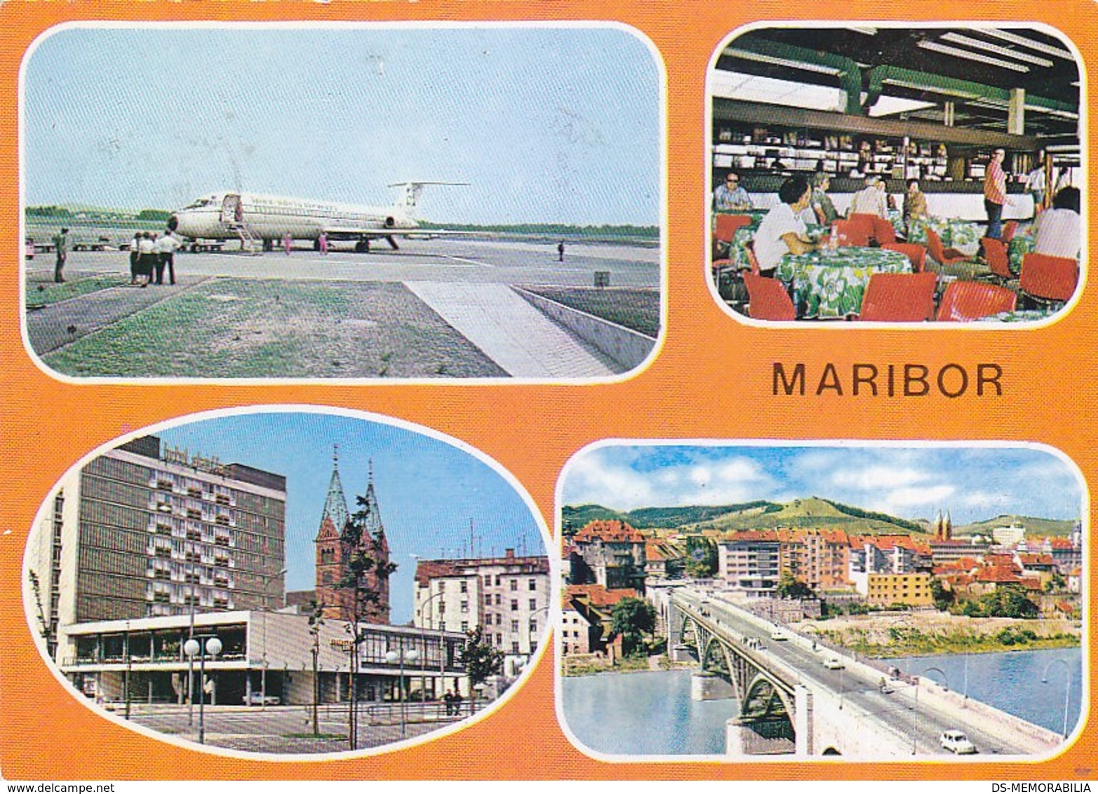 Airport Maribor Slovenia Inex Adria DC 9 - Aerodrome