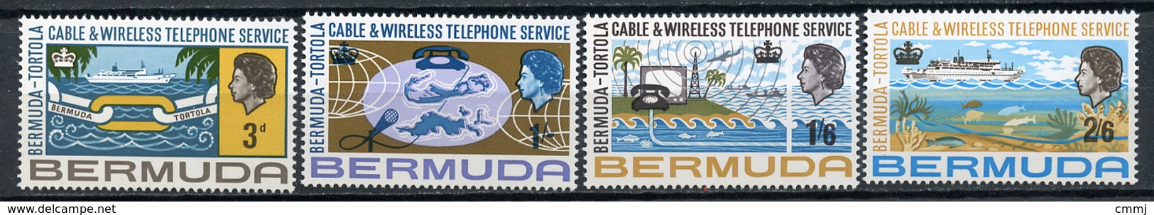 1968 - BERMUDA - Mi. Nr. 203/206 - NH - (CW4755.4) - Bermuda