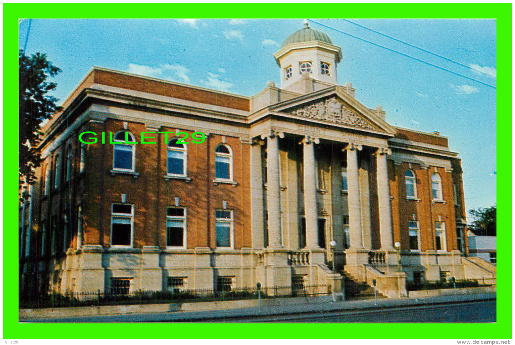 BRANDON, MANITOBA - LOW COURTS BUILDING - CLEMENTS DRUG STORE - PHOTO BY R.J. BOB SNAZEL - - Brandon