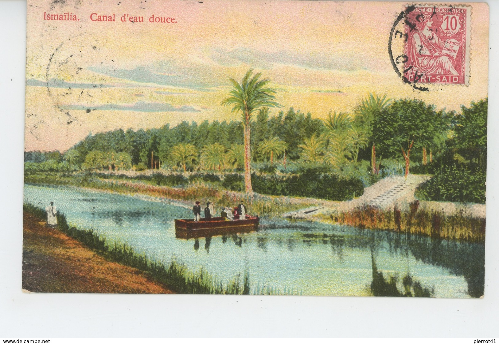 AFRIQUE - EGYPTE - ISMAÏLIA - Canal D'eau Douce - Ismaïlia