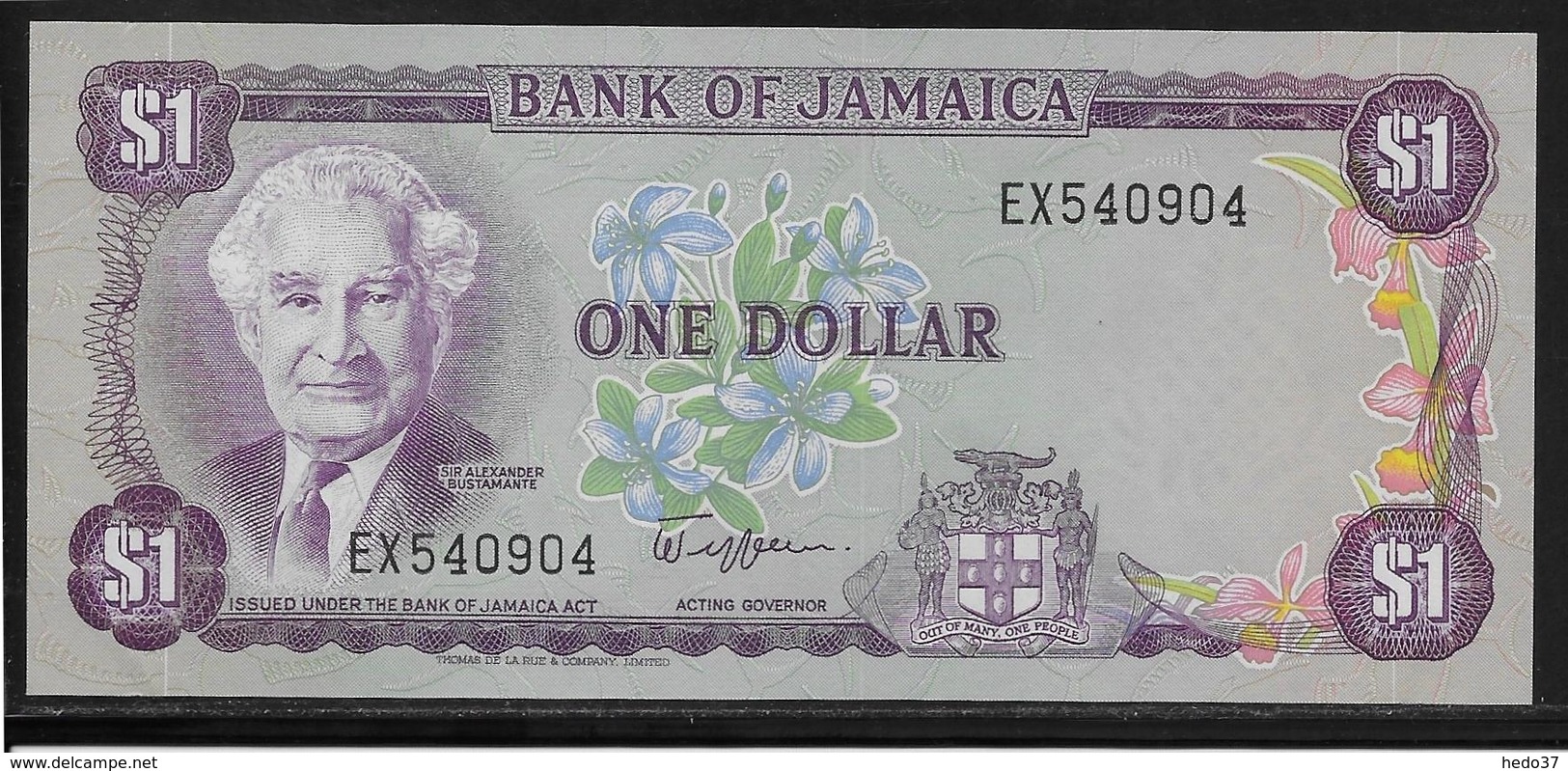 Jamaique - 1 Dollar - Pick N°68Ac  - SPL - Jamaica