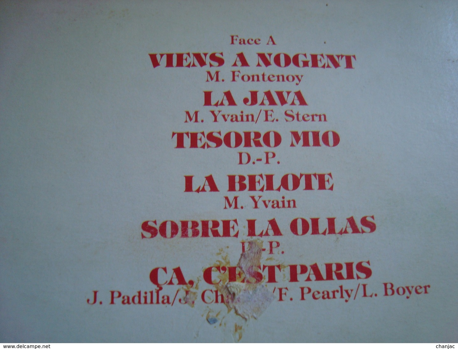 33 Tours: ORGUES DE FOIRE - RAYMON D'YS - Reda Song 33147 (rare) - Other - French Music