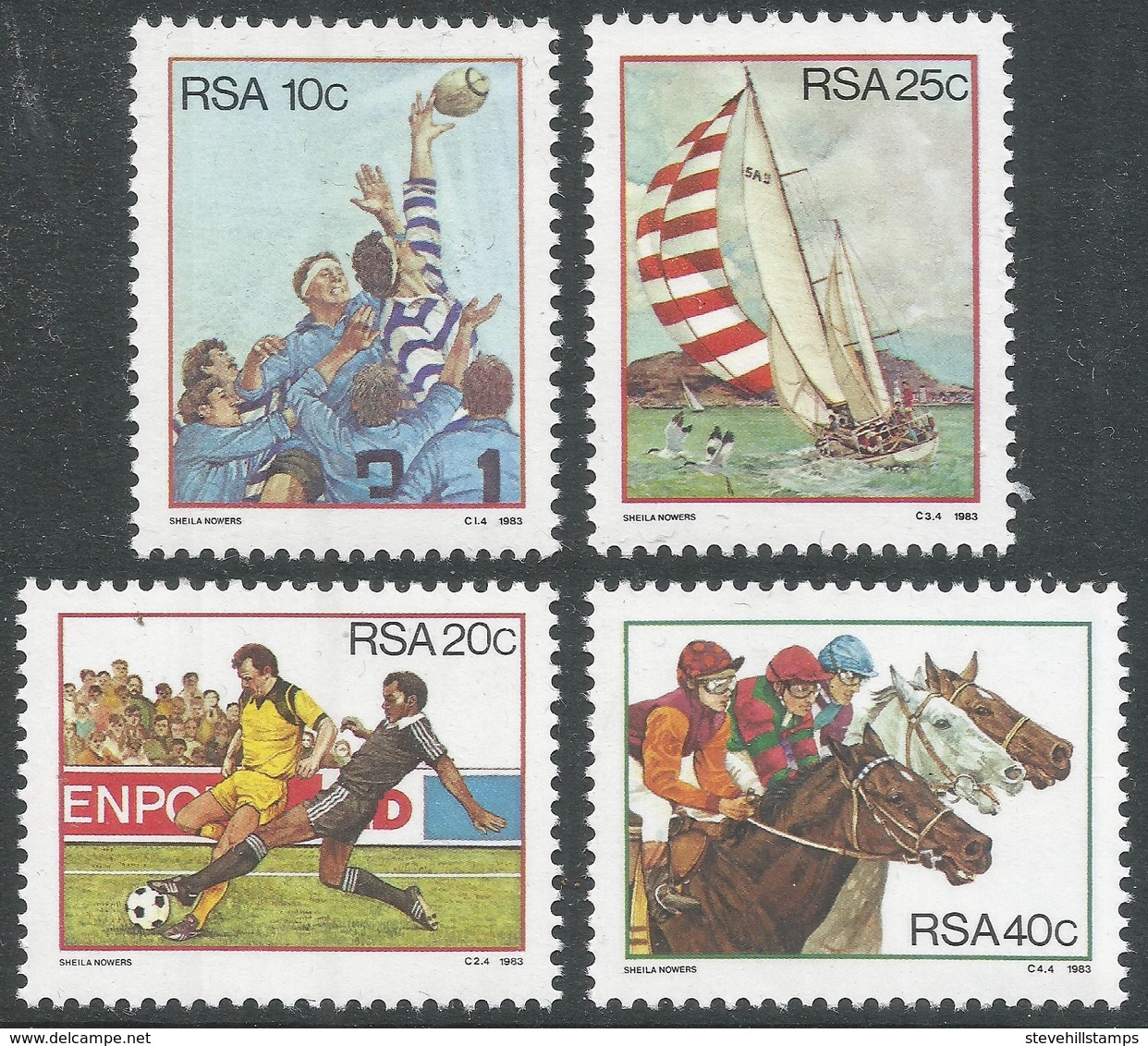 South Africa. 1983 Sport In South Africa. MNH Complete Set. SG 545-548 - Nuevos