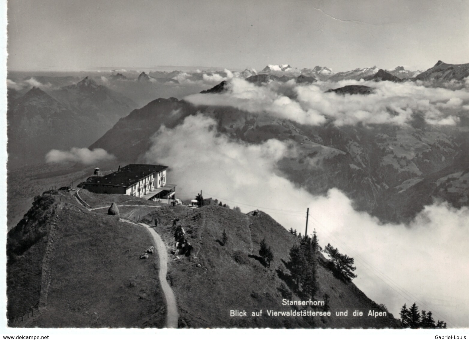 Stanserhorn Blick Auf Vierwaldstättersee ( Carte 15 X 10 Cm) - Stans