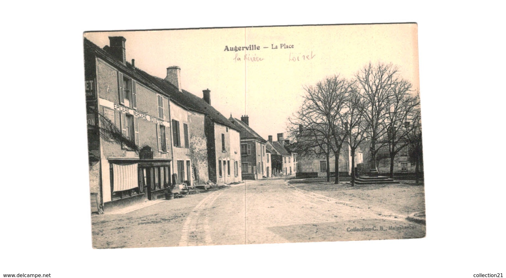 AUGERVILLE ... LA PLACE - Autres & Non Classés