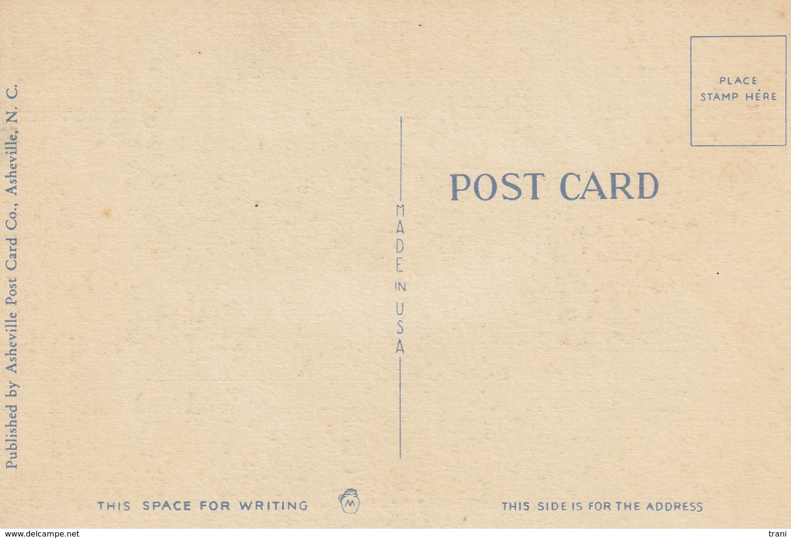 POST CARD - The Old North State Toast - Altri & Non Classificati