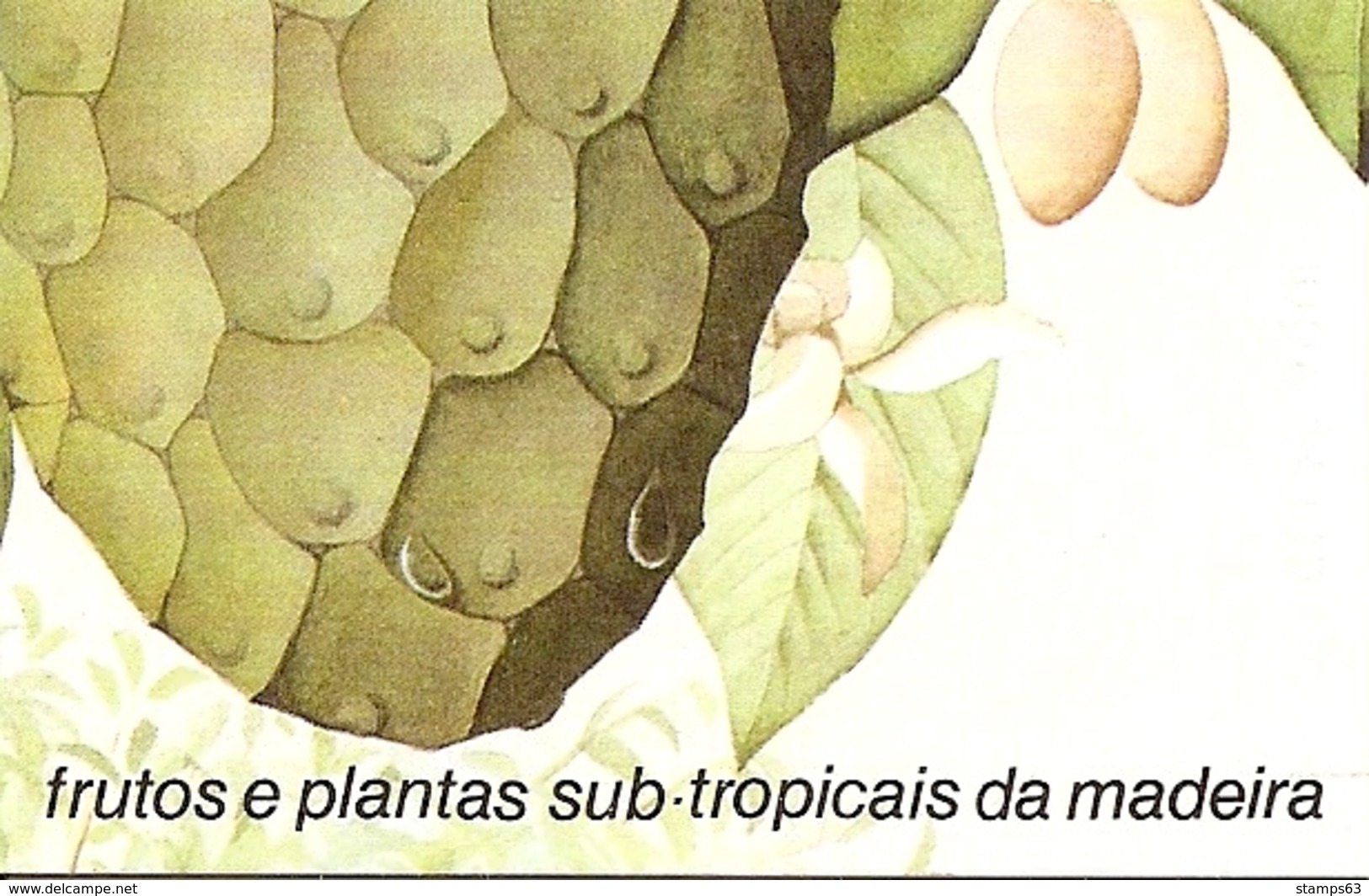 MADEIRA, 1990, Booklet 10, Fruits - Madeira