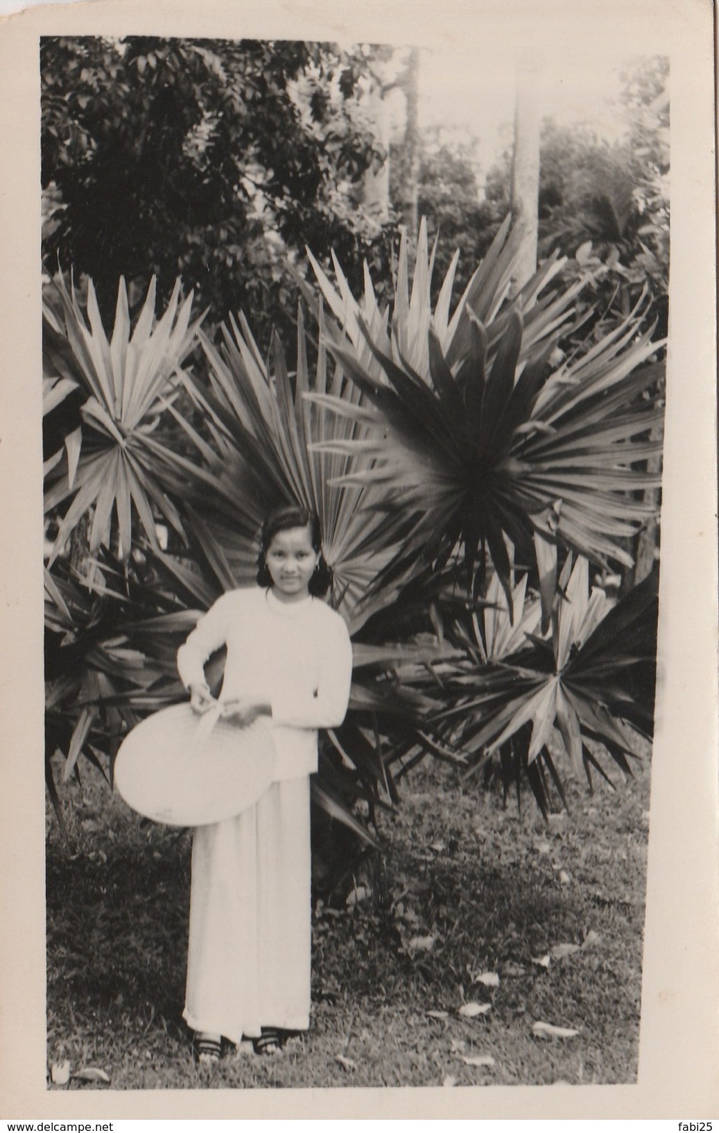 VIETNAM Carte Photo Jeune Fille Vietnamienne - Vietnam