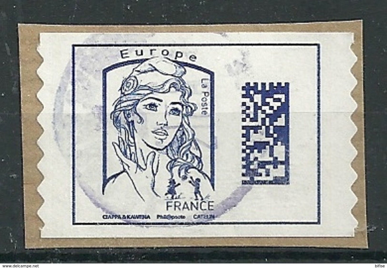 FRANCIA 2016 - Adhesive - Marianne De Ciappa Et Kawena - Used Stamps