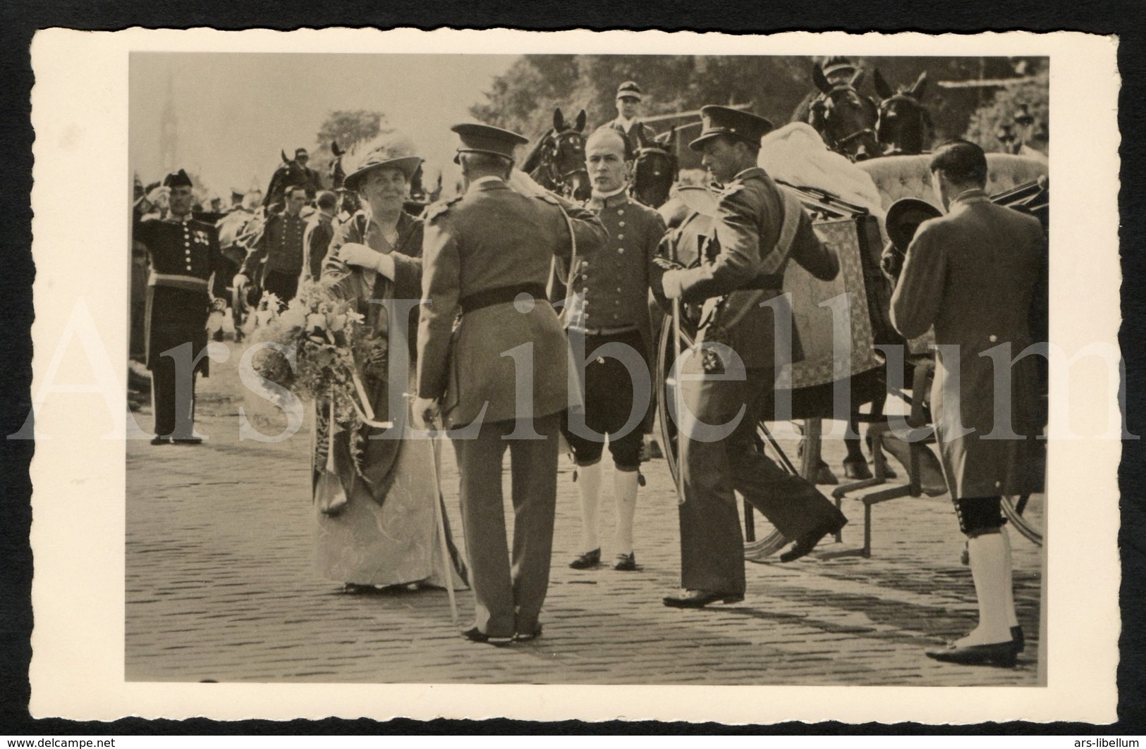 Postcard / ROYALTY / Belgique / België / Roi Leopold III / Koning Leopold III / Koningin Wilhelmina Van Nederland / 1939 - Beroemde Personen