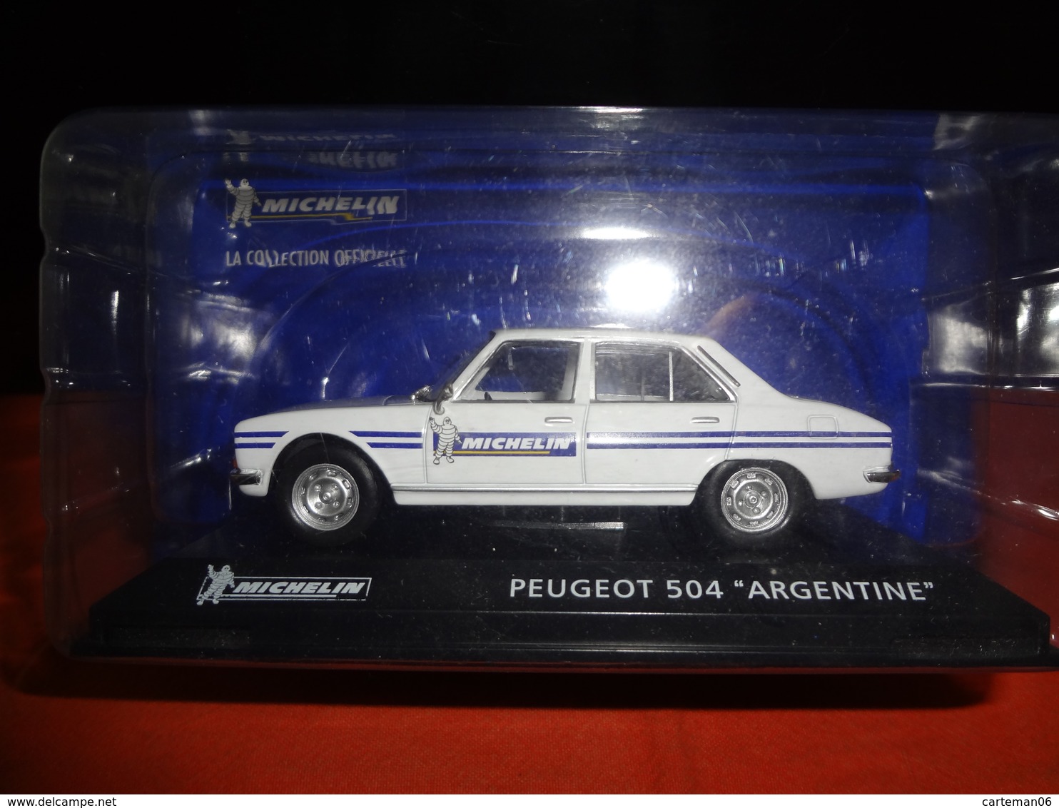 Voiture - Peugeot 504 "Argentine Michelin" - 1/43 - Reclame - Alle Merken