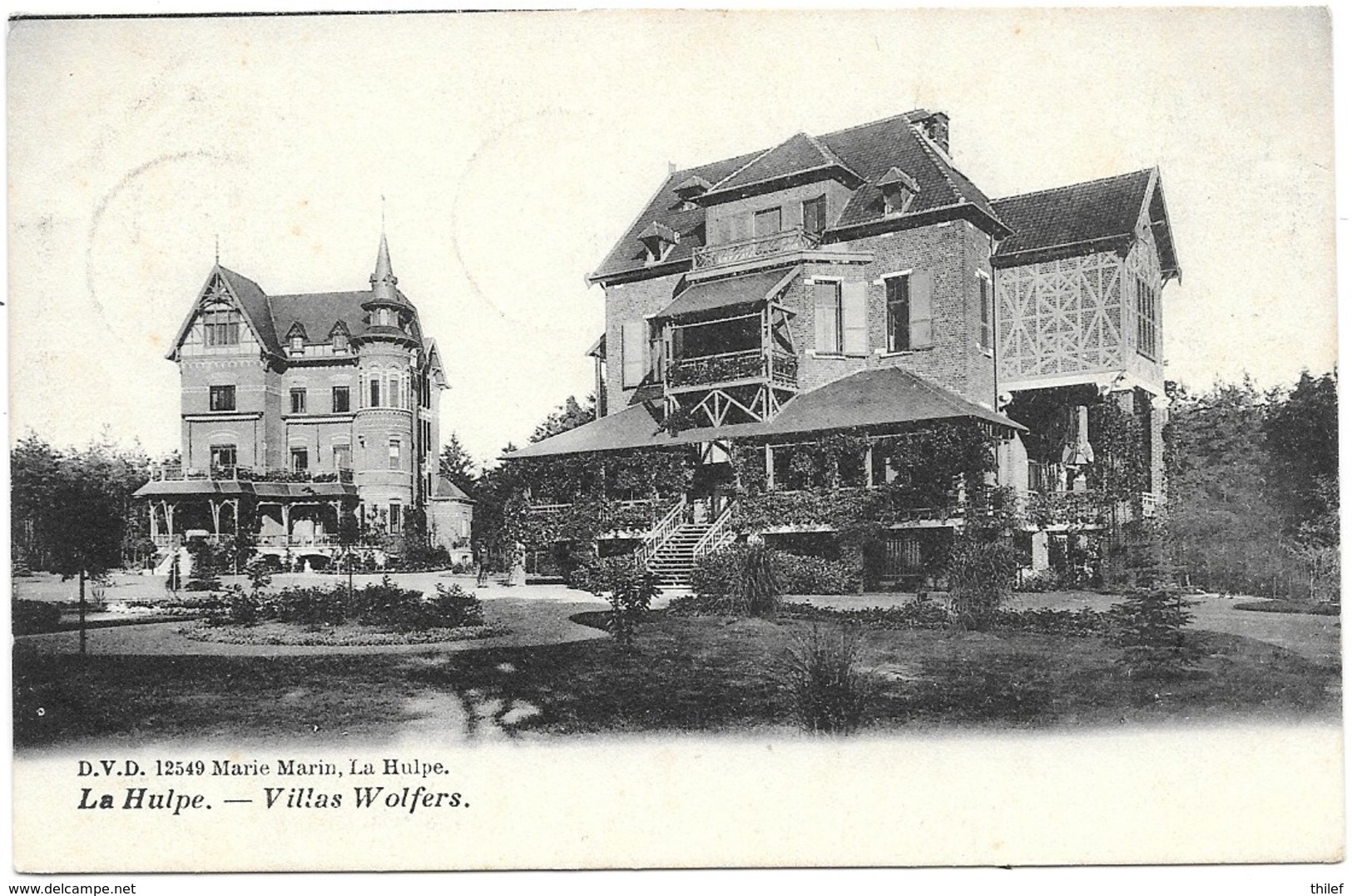 La Hulpe NA15: Villas Wolfers 1907 - La Hulpe