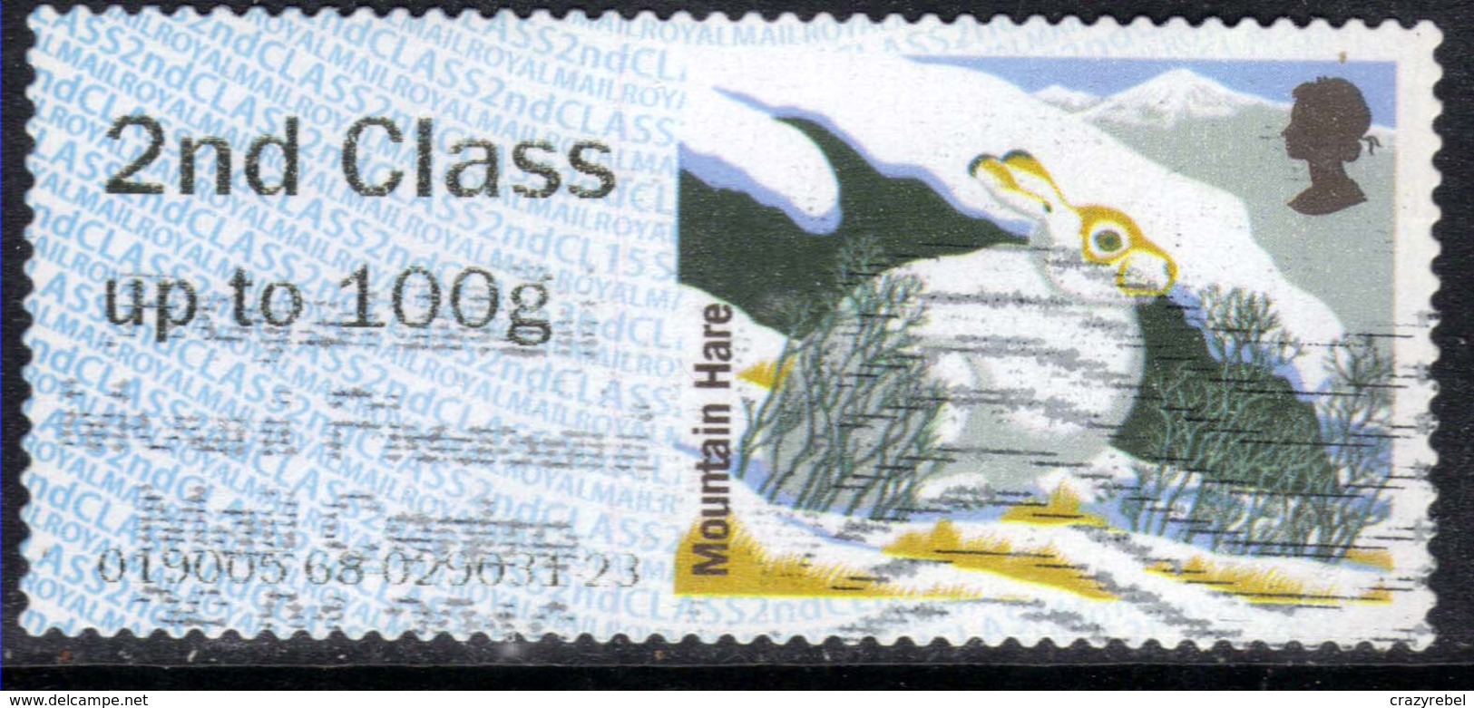 GB 2015 QE2 2nd Class Up To 100 Gms Post & Go Mountain Hare ( D1326 ) - Post & Go (automaten)