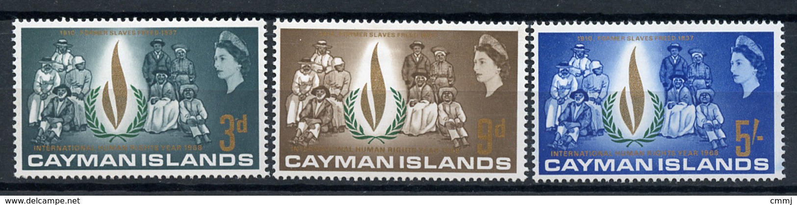 1968 - CAYMAN ISLANDS - Mi. Nr. 198/200 - NH - (CW4755.5) - Cayman (Isole)