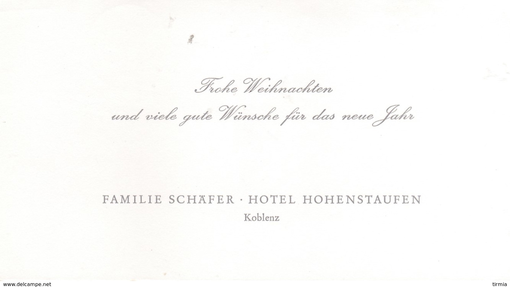 Familie Schafer - Hotel Hohenstaufen - Koblenz - Frhe Weihnachten - Santa Claus