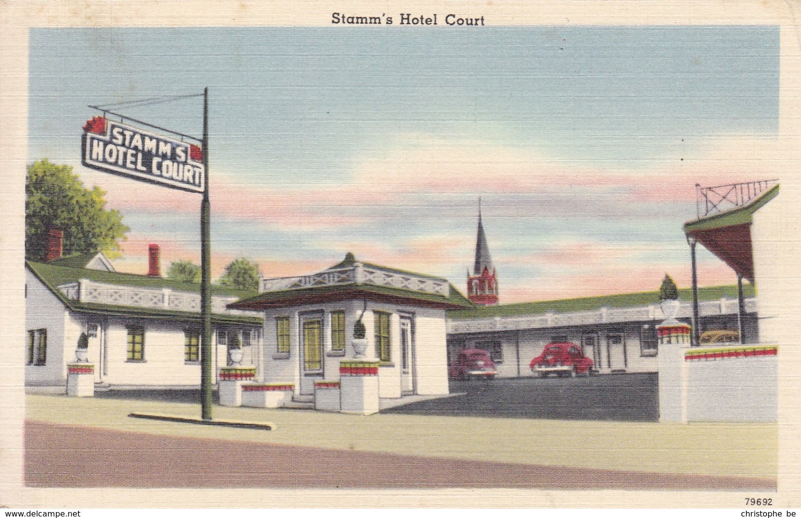 Hopkinsville, Stamm's Hotel Court, Kentucky USA (pk47333) - Hopkinsville