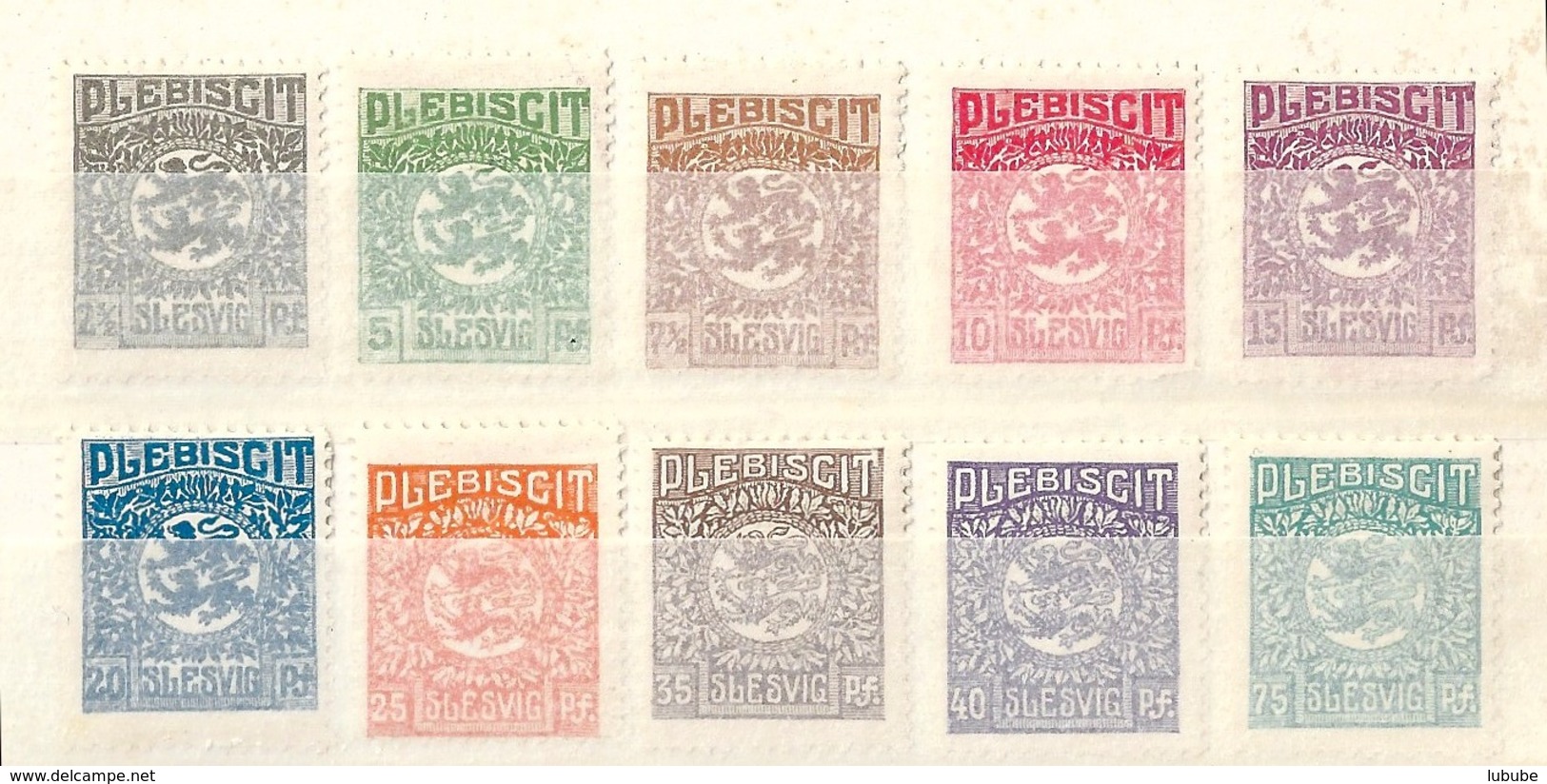 Schleswig 1 - 14        1920 - Altri & Non Classificati