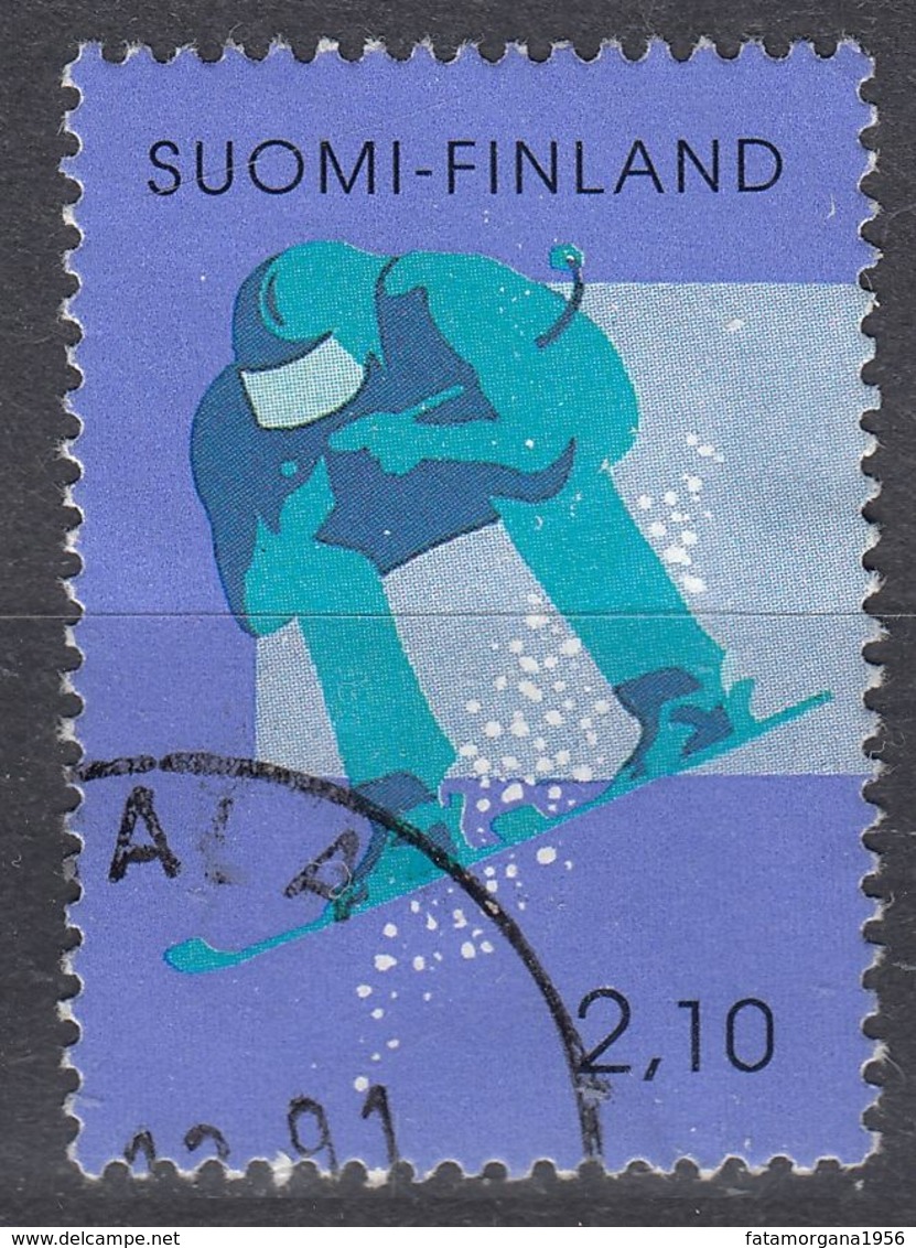 FINLAND - 1991 - Yvert 1121, Usato, Come Da Immagine. - Oblitérés
