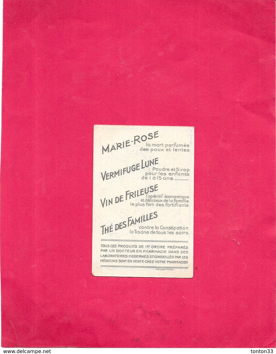 CHROMO MARIE ROSE La Mort Parfumée Des POUX Et Lentes - GRAND MERE  FRILEUSE - BARA11 - - Autres & Non Classés