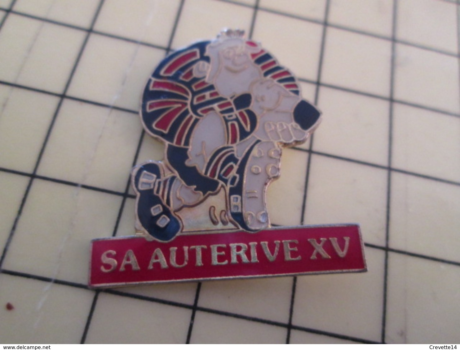 513e Pin's Pins : BEAU ET RARE :  THEME SPORTS / RUGBY  XV CLUB TAC TOULOUSE CROIX OCCITANE - Rugby