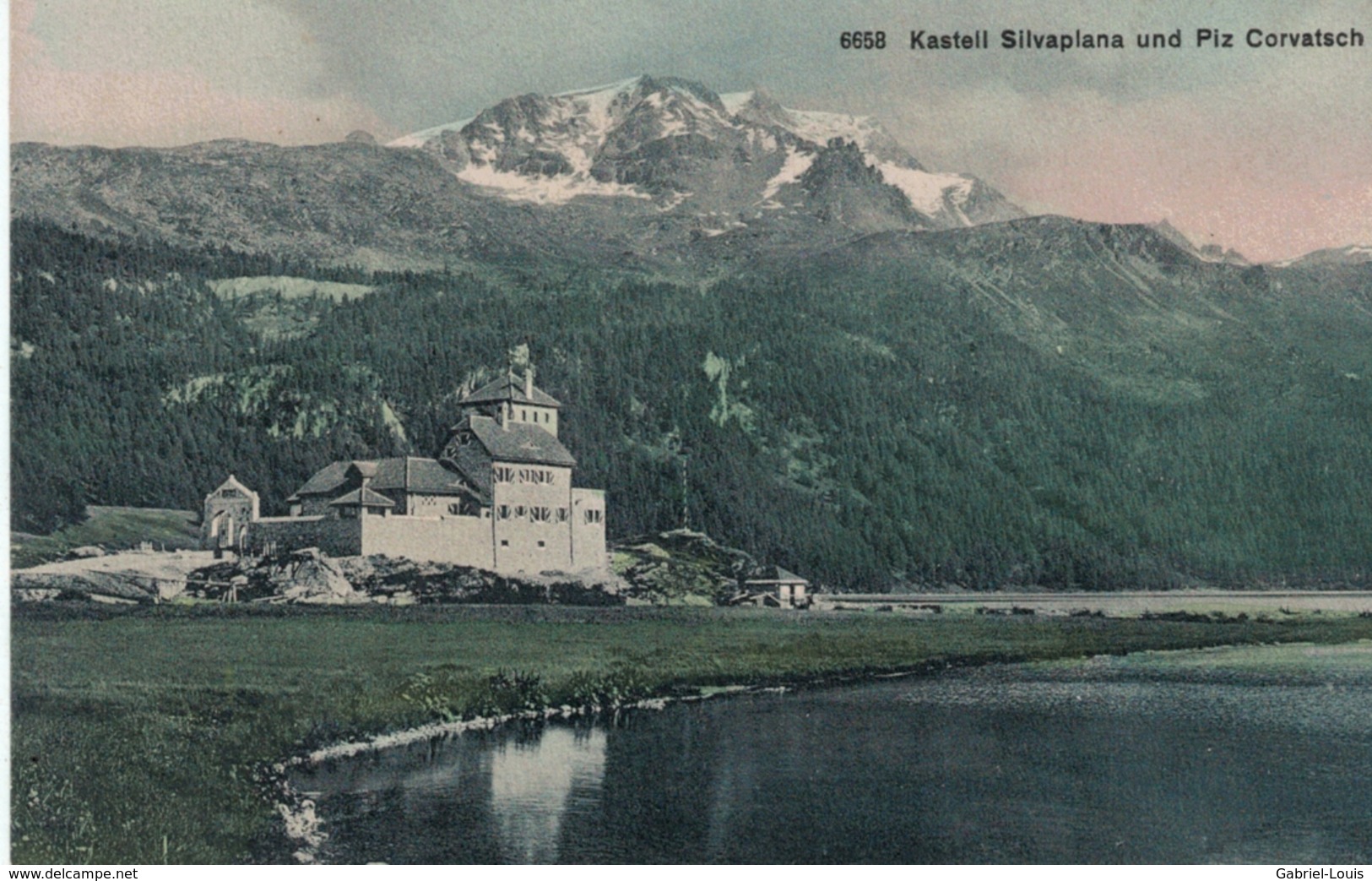 Kastell Silvaplana Und Piz Corvatsch - Nicht Geschrieben - Silvaplana