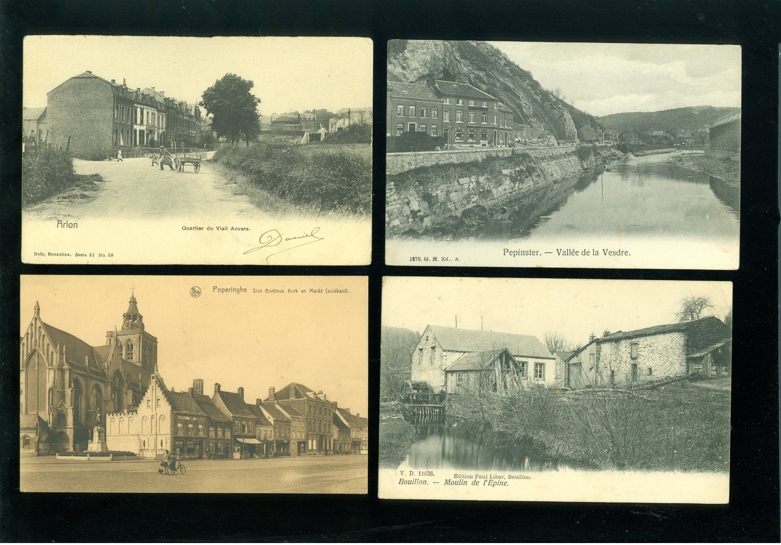 Beau Lot De 60 Cartes Postales De Belgique     Mooi Lot Van 60 Postkaarten Van België  - 60 Scans - 5 - 99 Cartes