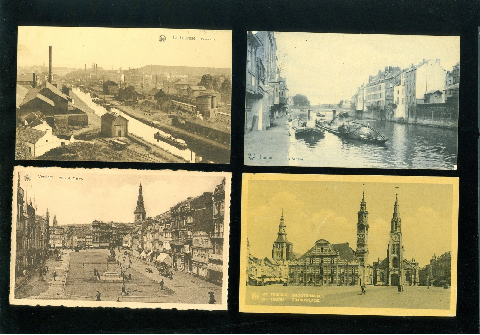 Beau lot de 60 cartes postales de Belgique     Mooi lot van 60 postkaarten van België  - 60 scans