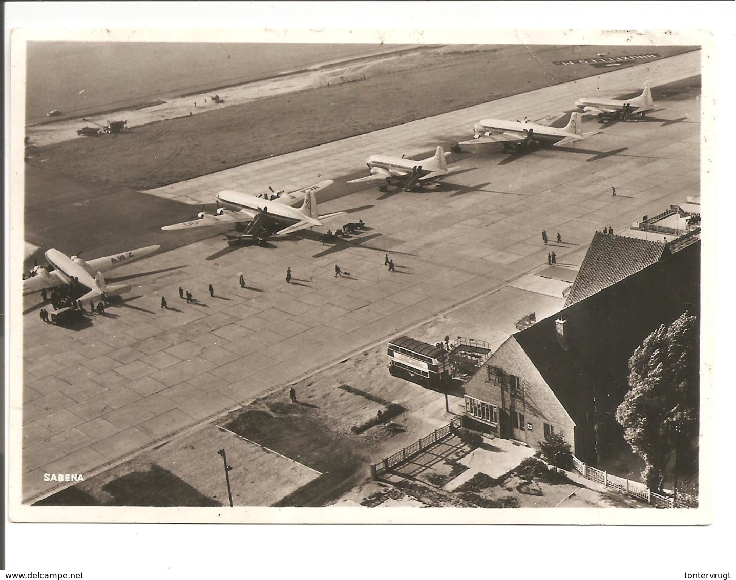 Melsbroek Airport. Sabena Tarmac - Steenokkerzeel