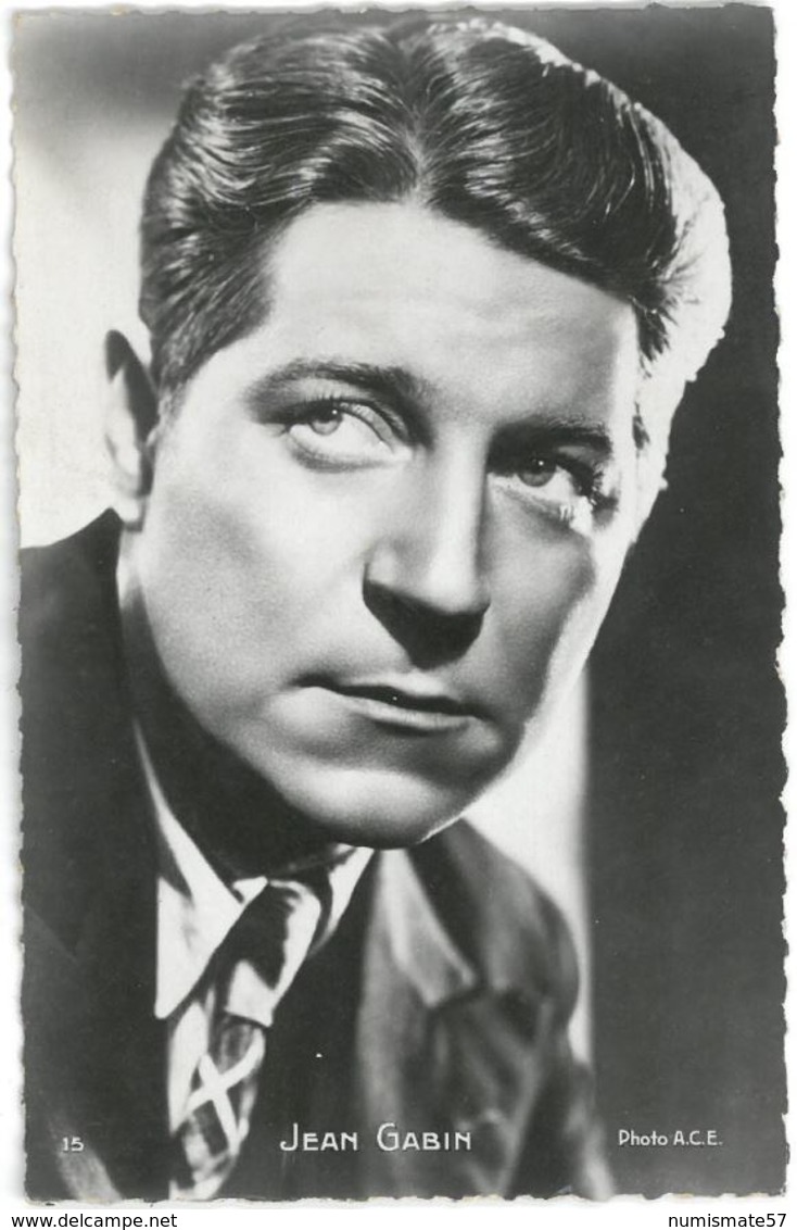 CPSM JEAN GABIN - Ed. P.I. N°15 - Photo A.C.E - Schauspieler