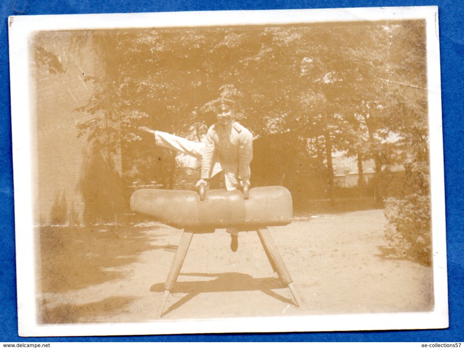 Photo -- Soldat Allemand -- Gymnastique - Weltkrieg 1914-18