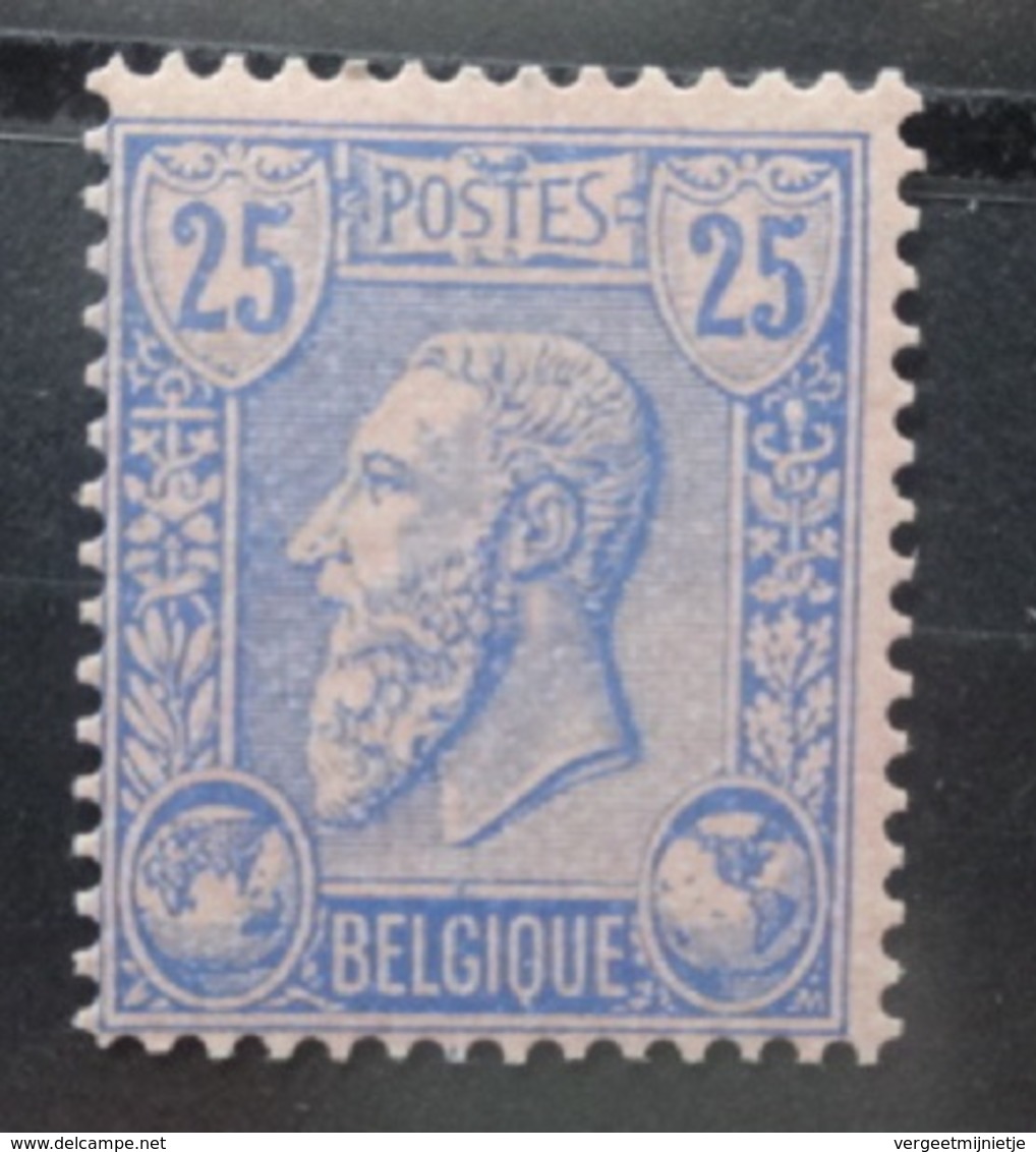 BELGIE  1884     Nr. 48    Postfris **  CW 60,00 - 1884-1891 Leopold II.