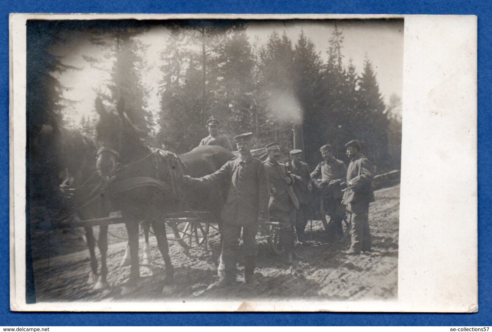 Carte Photo -- Soldats  Allemands En Russie  --  9 Juin 1917 - Weltkrieg 1914-18