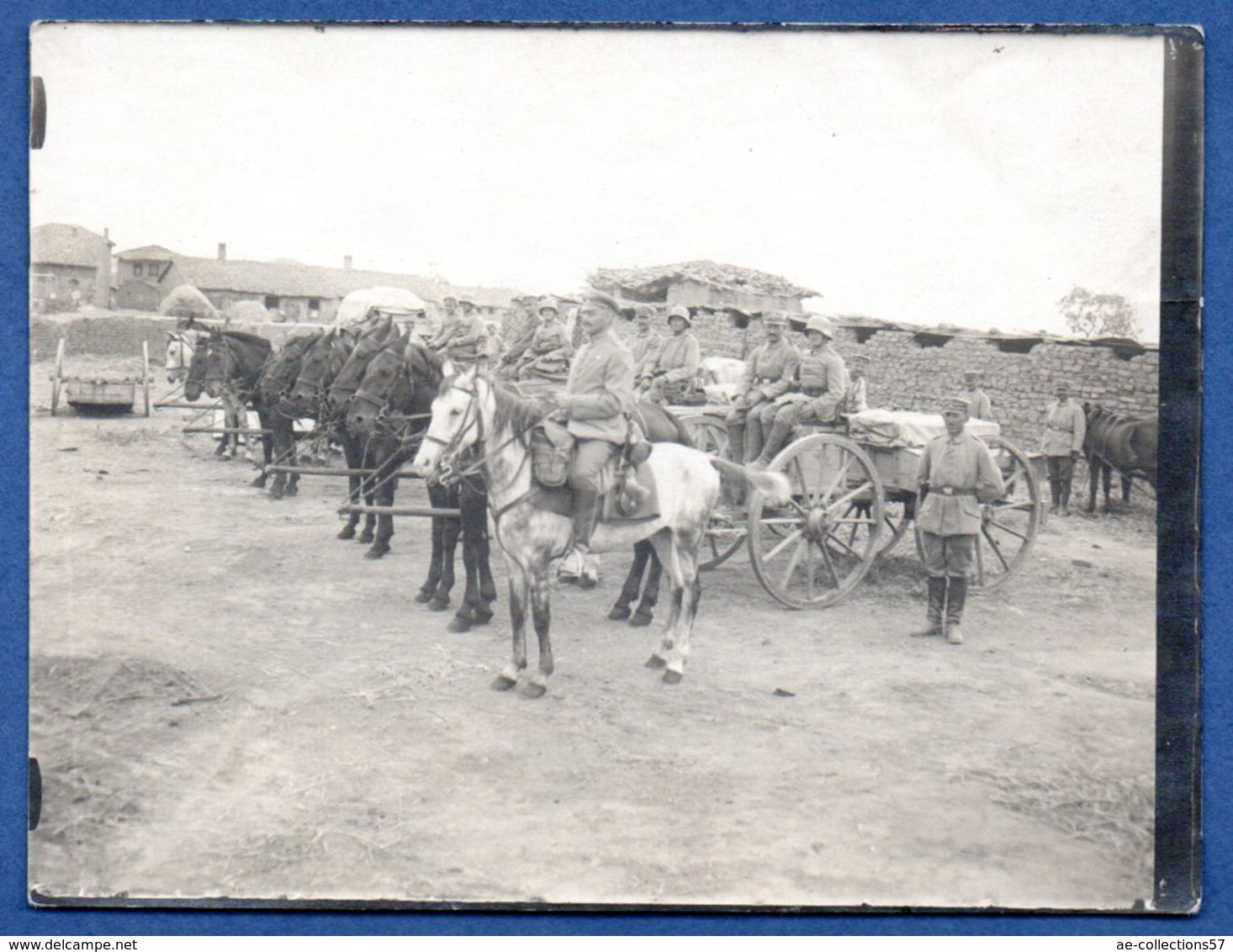 Photo -- Soldats Allemands  -- Logistique - Weltkrieg 1914-18