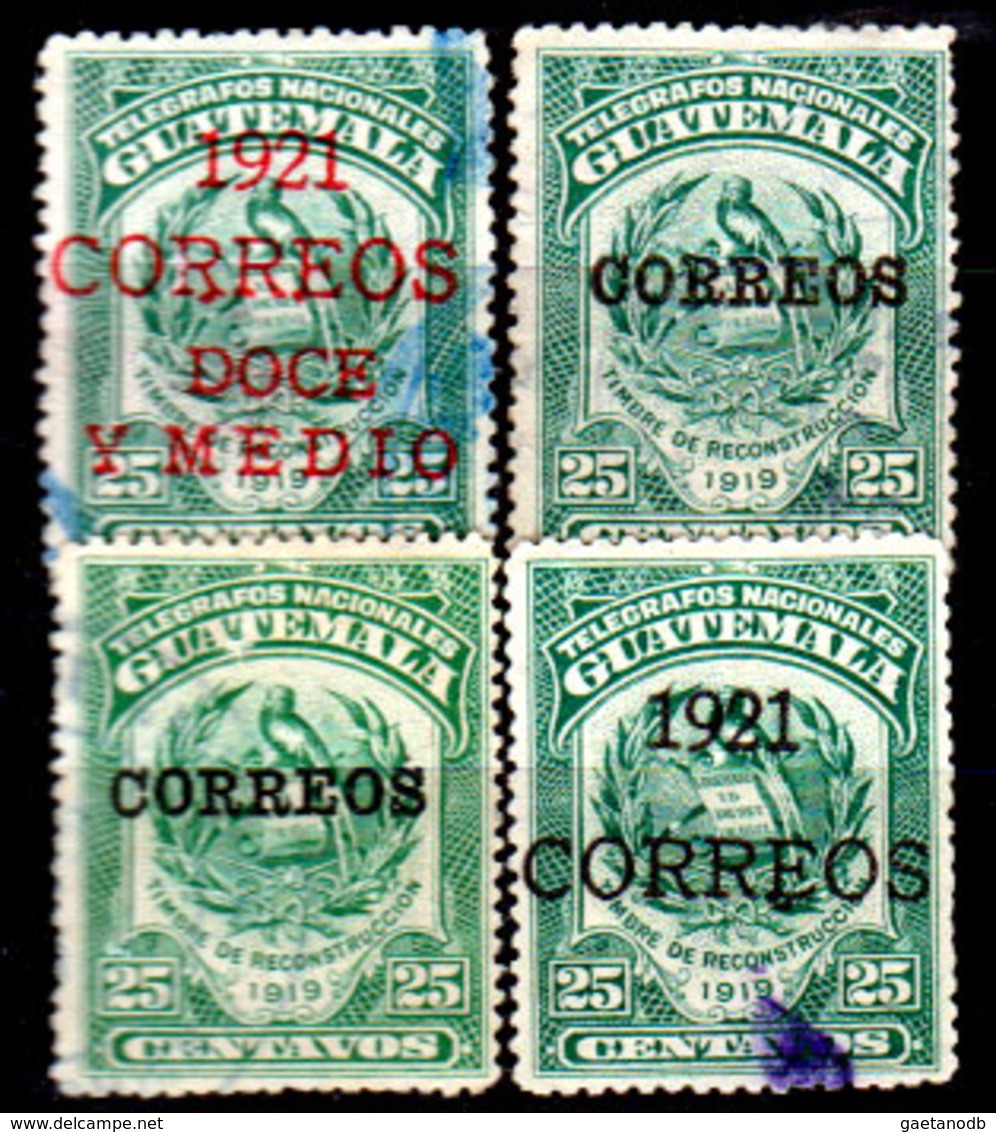 Guatemala-0079 - Emissione 1920-21 (o) Used - - Guatemala