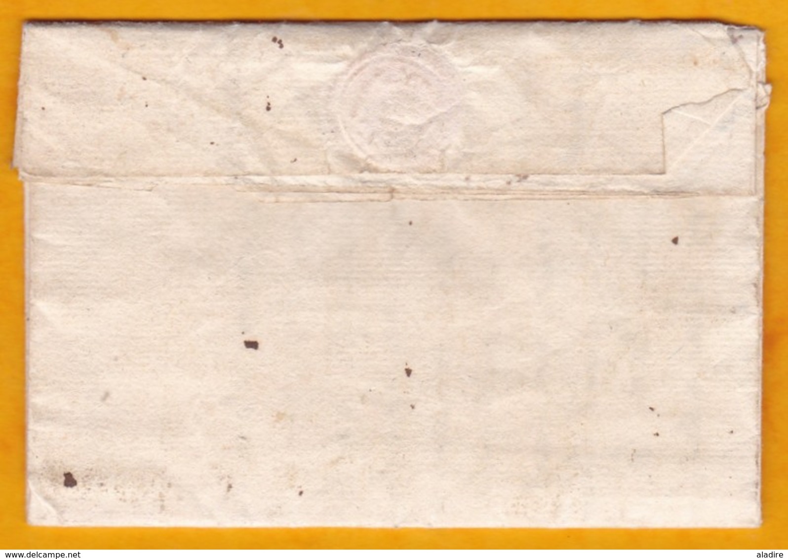1761 - Lettre-parchemin De Neuville, Nièvre Vers Beaune, Côte D'Or - Mention Manuscrite "Seurre" - Règne Louis XV - 1701-1800: Précurseurs XVIII