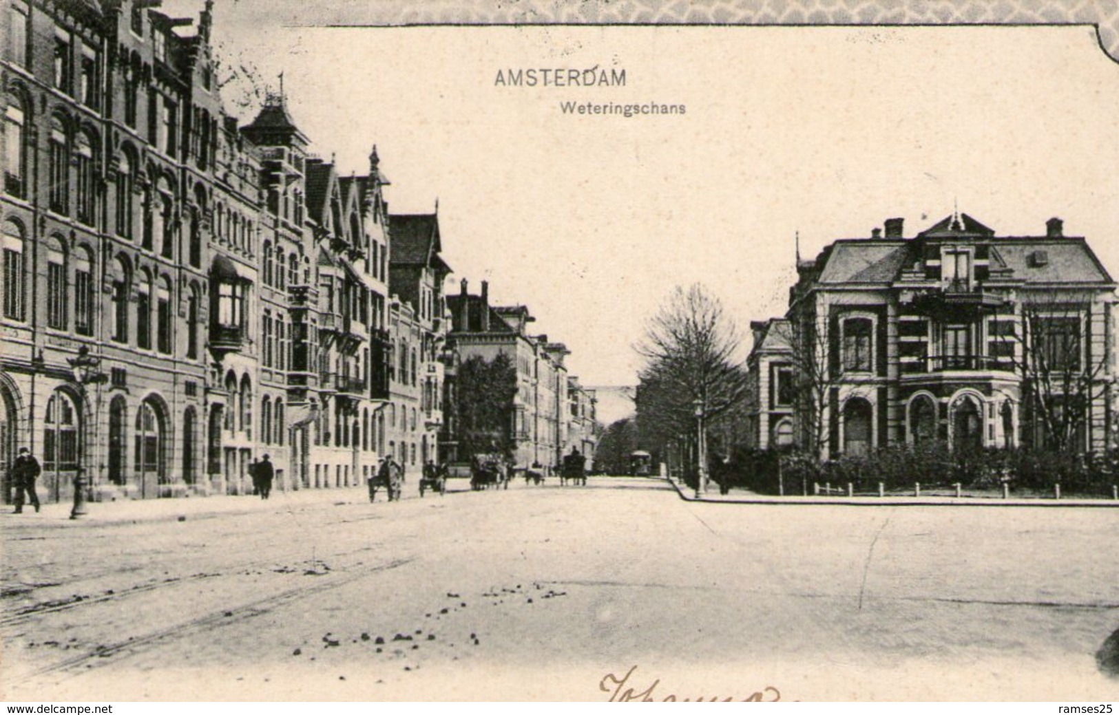 (68) CPA  Amsterdam  Weteringschans  (Bon Etat) - Amsterdam