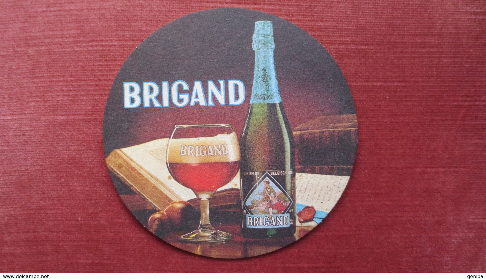 SOUS BOCKS GRAND FORMAT 16 Cm. BRIGAND - Sous-bocks