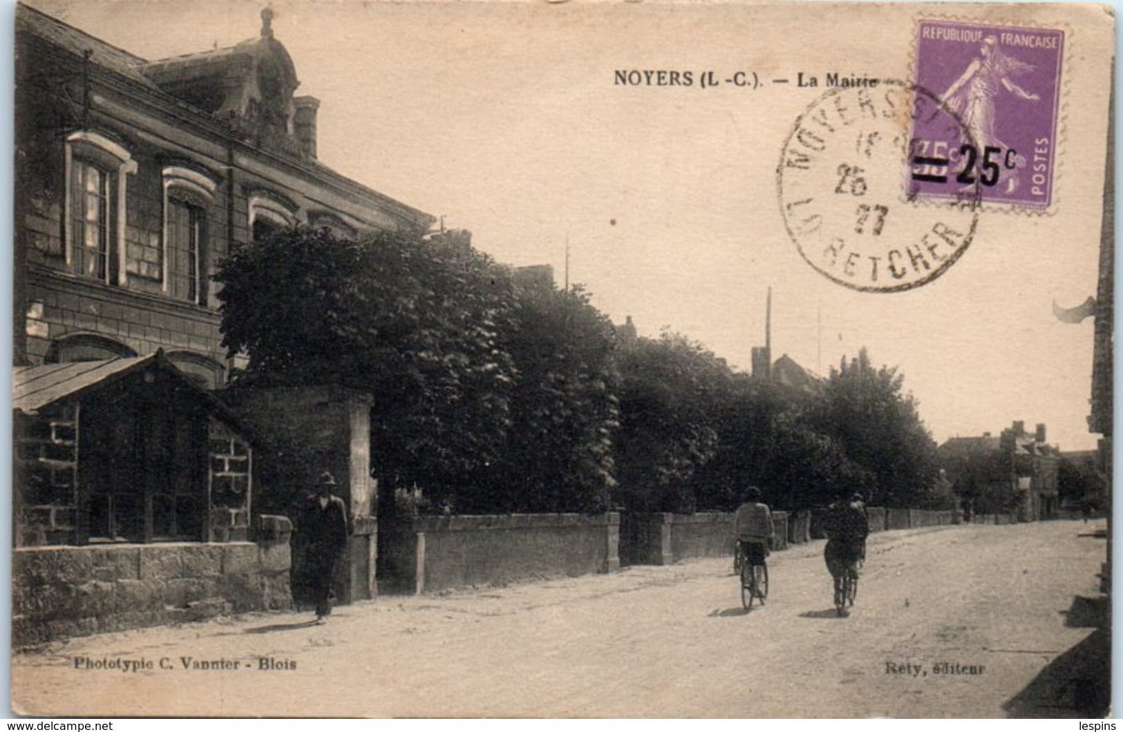 41 - NOYERS --  La Mairie - Noyers Sur Cher