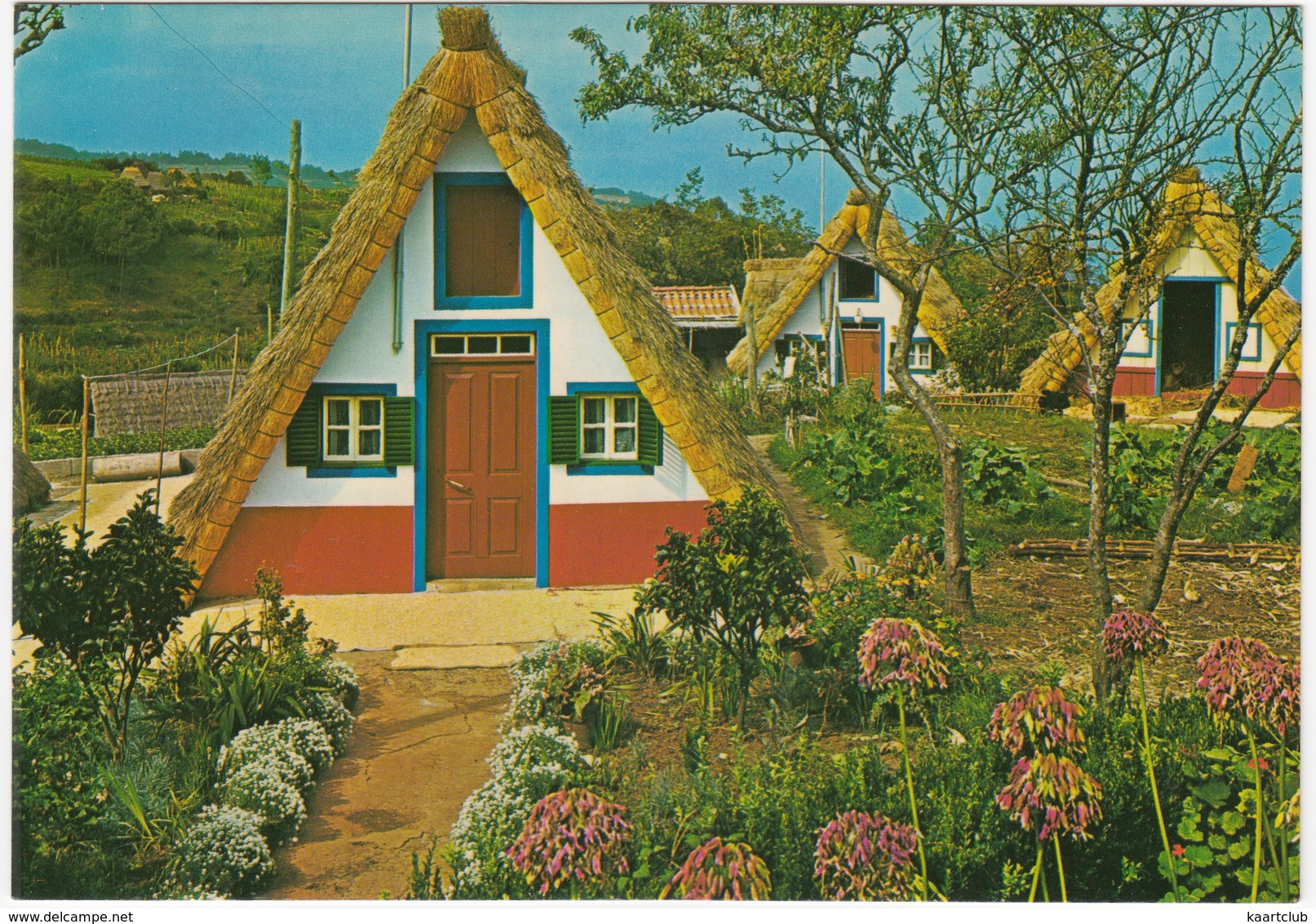 Santana - Casas Tipicas  -  Madeira - Madeira