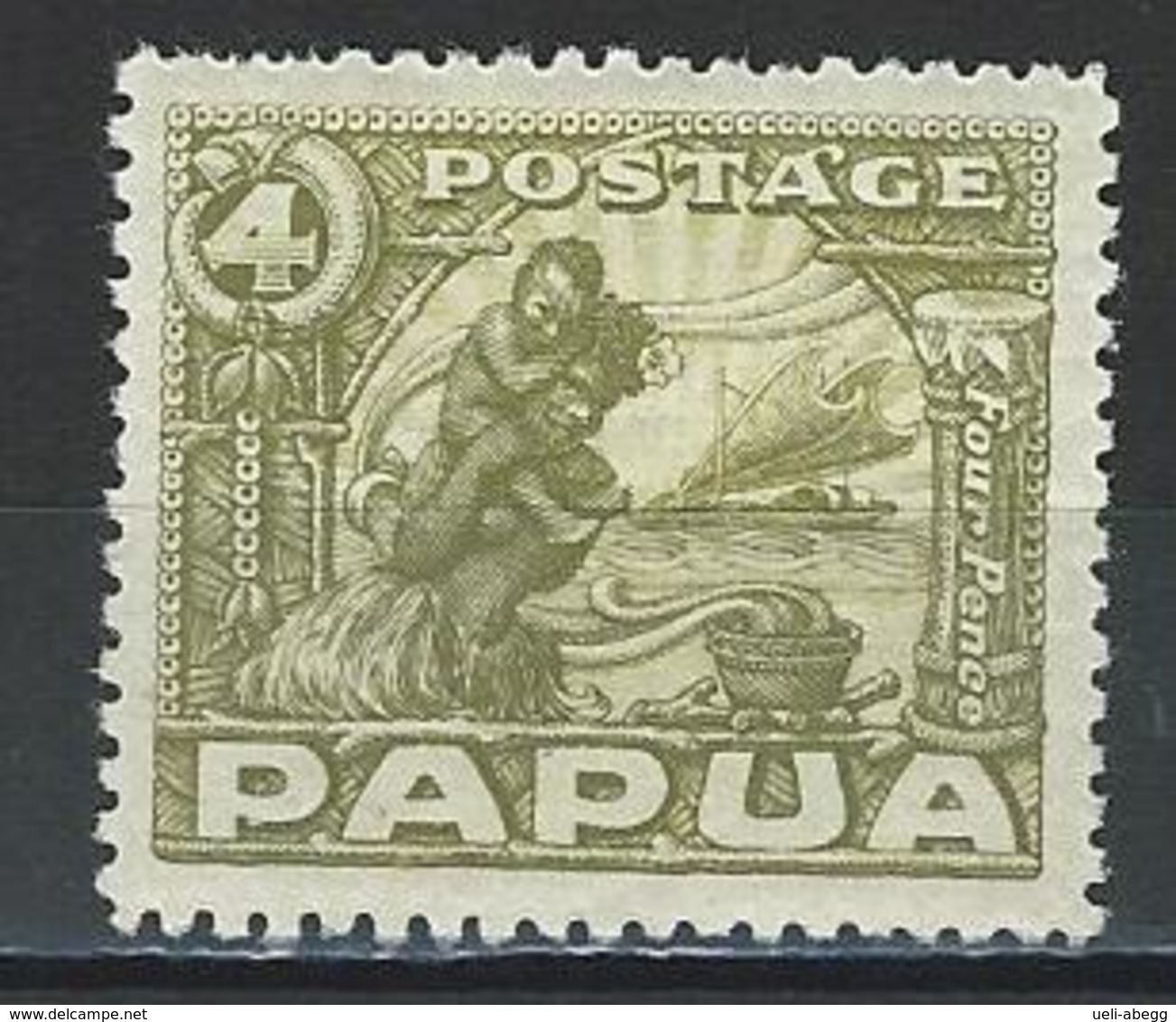 Papua SG 135, Mi 84 * MH - Papouasie-Nouvelle-Guinée