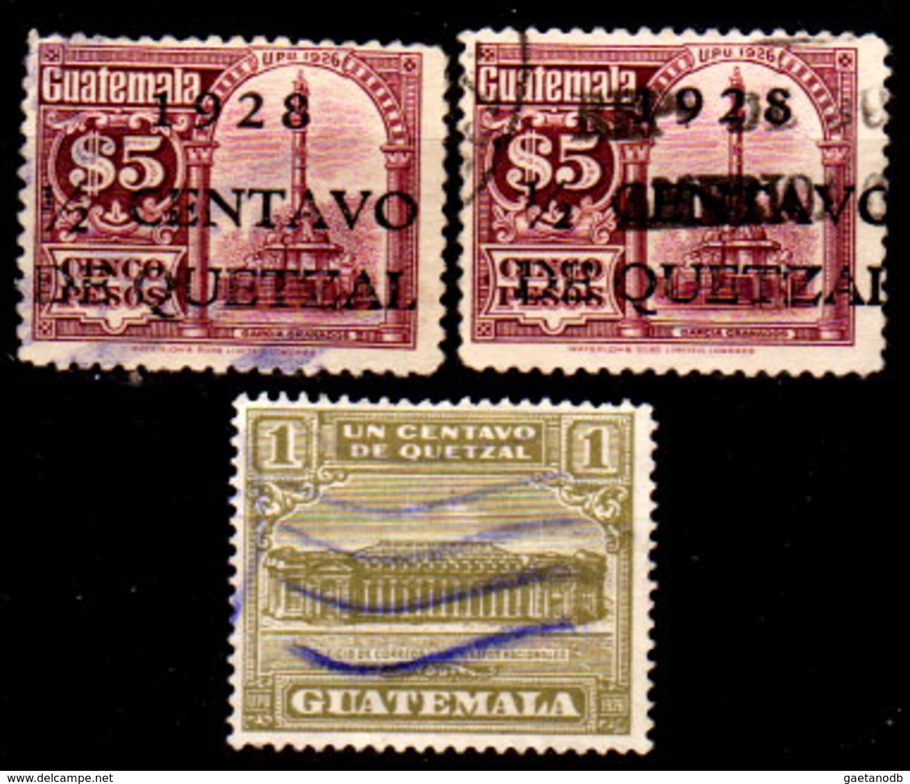 Guatemala-0098 - Emissione 1927-1929 (o) Used - - Guatemala