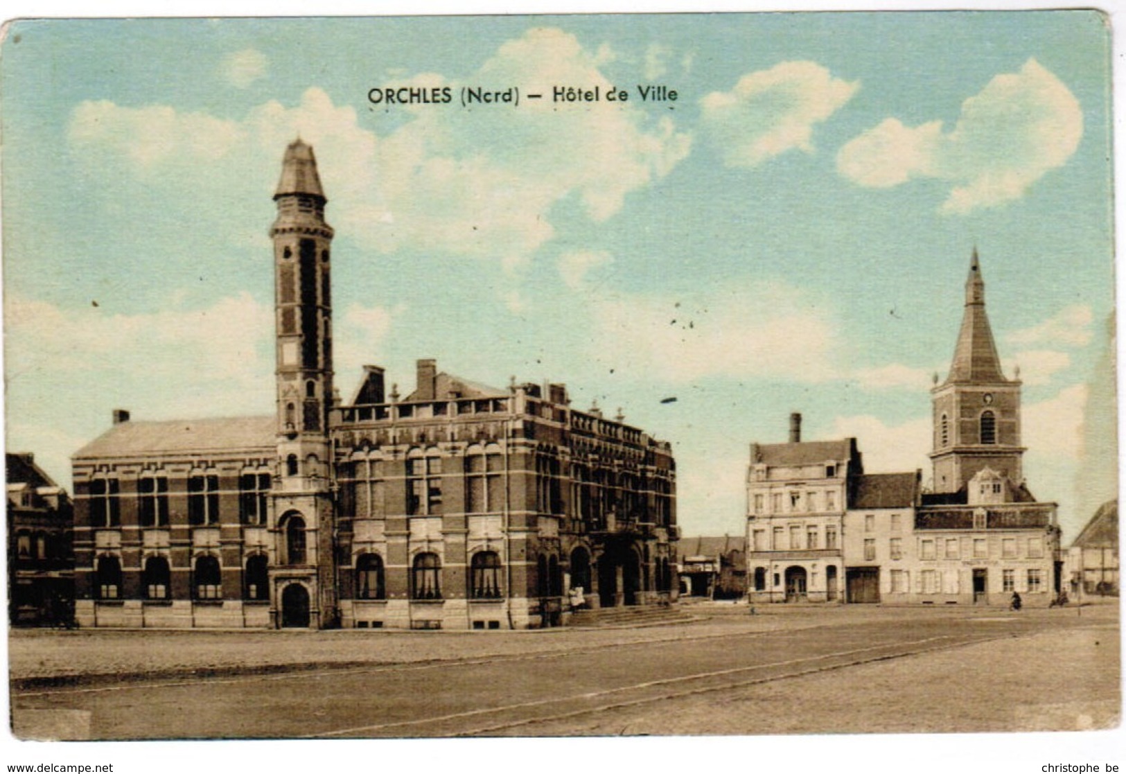 CPA, Orchies, Nord, Hôtel De Ville (pk48214) - Orchies