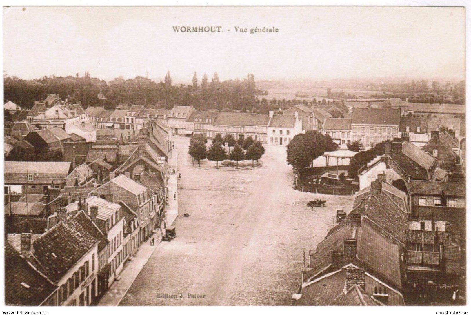 CPA, Wormout Vue Générale (pk48231) - Wormhout