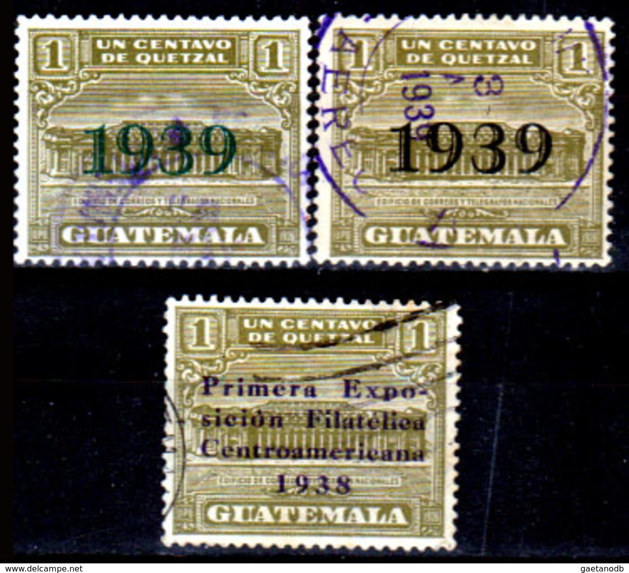 Guatemala-0111 - Emissione 1938-1939 (o) Used - - Guatemala